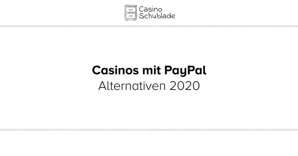 online casinos mit paypal einzahlung